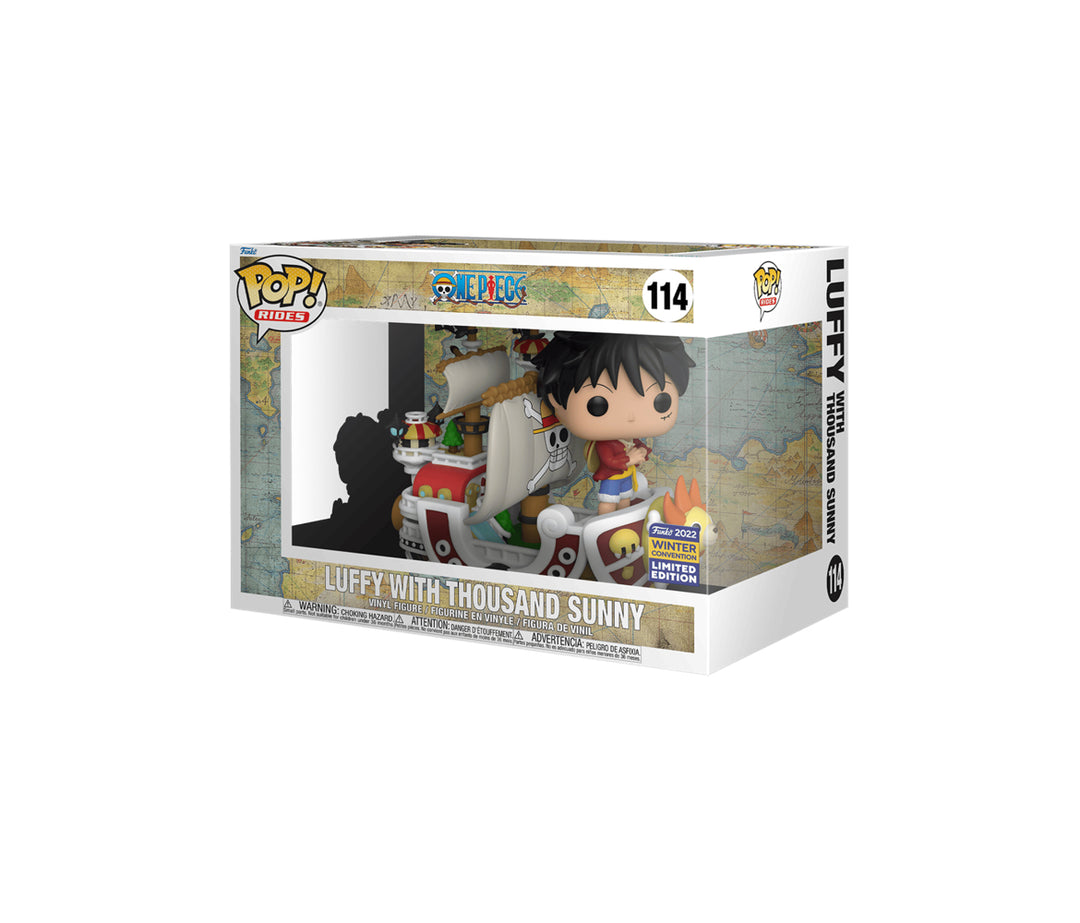 Luffy With Thousand Sunny Winter Convention shops Exclusive One Piece Funko POP!