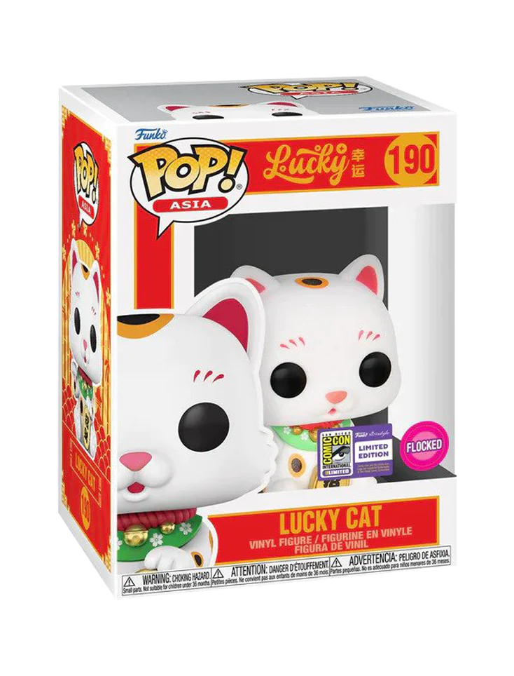 Funko Pop-Lucky Cat-Asia Exclusive SDCC’23 Convention Exclusive