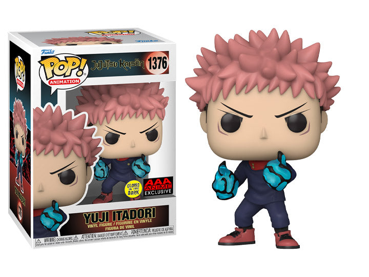 Jujutsu Kaisen: Yuji Itadori (Divergent Fist) Pop Figure (AAA Anime Exclusive) (Figures)