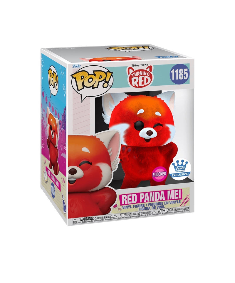 Turning Red-Red Panda Mei Pop (Flocked)(Exclusive)