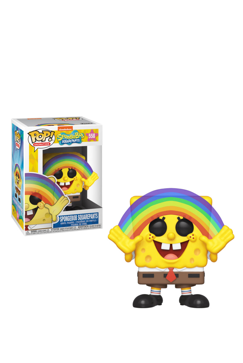 SPONGEBOB SQUAREPANTS- RAINBOW SPONGEBOB SQUAREPANTS FUNKO POP