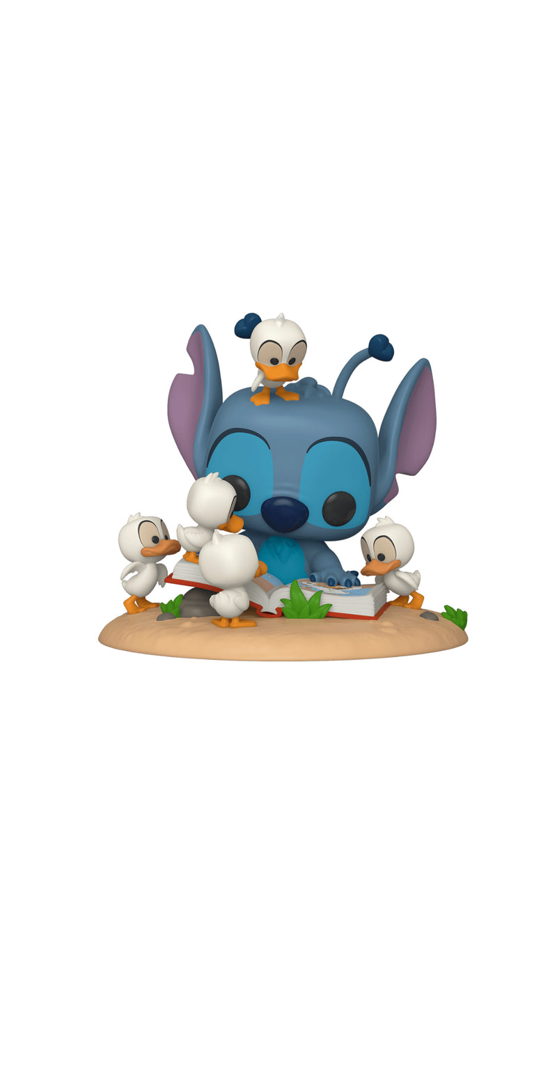 LILO AND STITCH WITH DUCKS (6INCH) (SPECIAL EDITION STICKER)